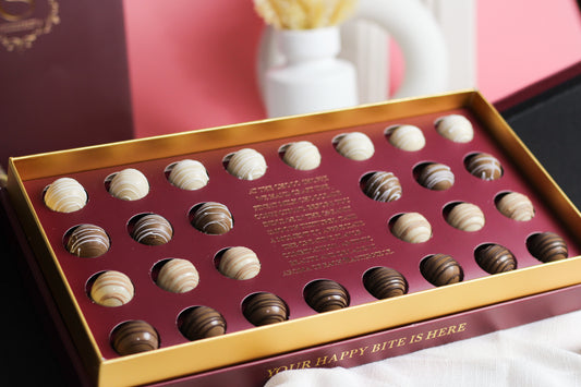 Classic chocolate Truffles - 28 pc box - DAIRY