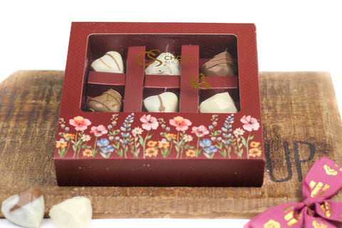 Truffles - 9 pc Hearts - DAIRY