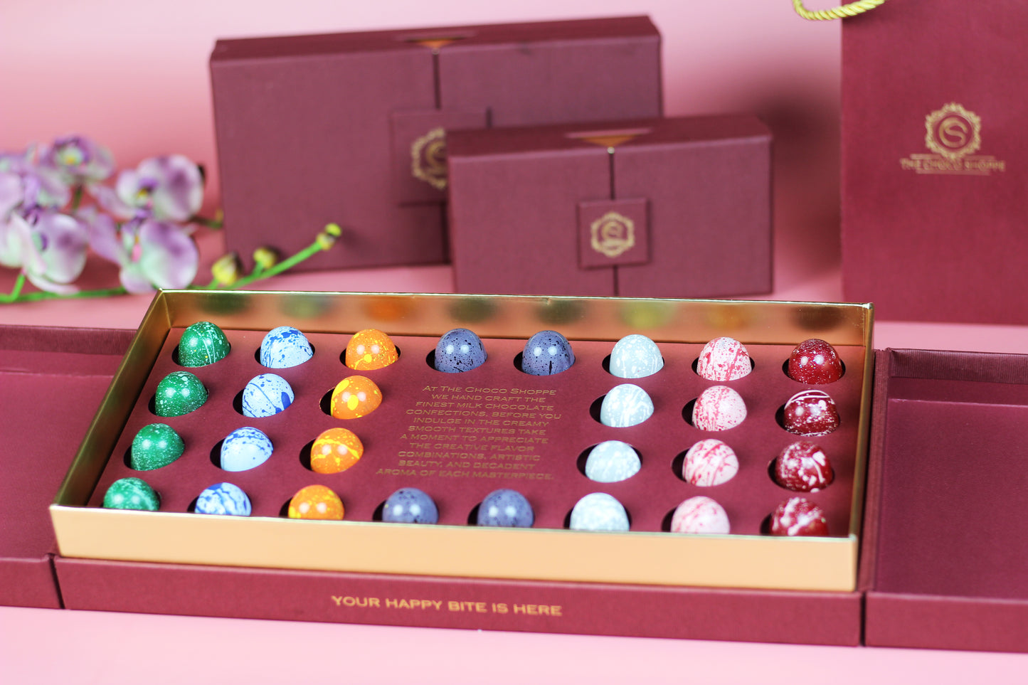 Bon Bon Truffles - 28 pc box - DAIRY