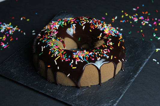 The Birthday Donut Cake